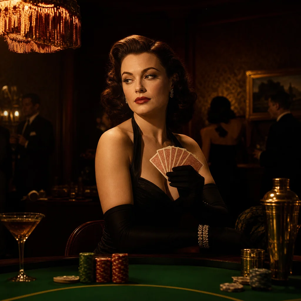 Velvet VIP lounge rendered in low-light phosphor, where high-roller sessions compile in silence.